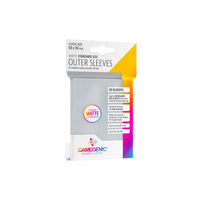 Gamegenic Matte Outer Sleeves (50 Sleeves)